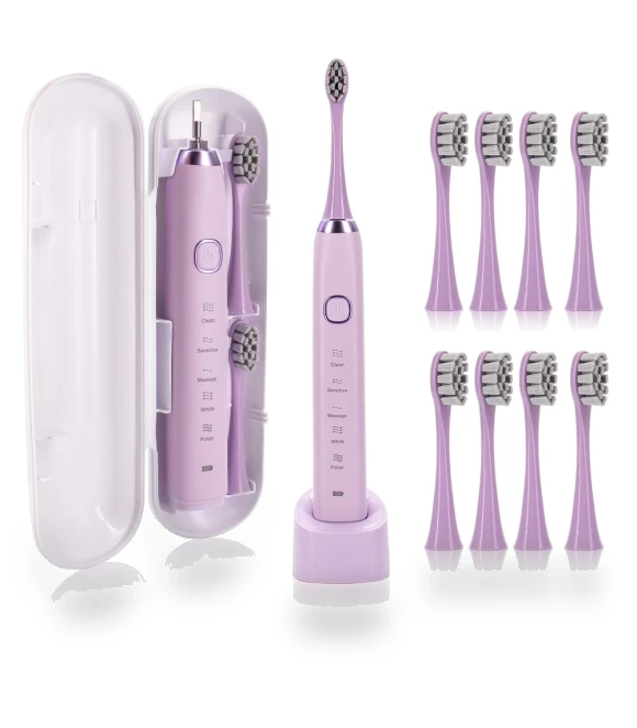 Electric Toothbrush — Electric Toothbrush Heads, Light makeup