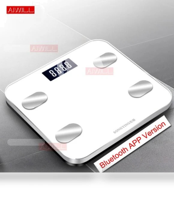 Electronic Smart Bathroom Scale — Weight Management Tools, Refreshing Home