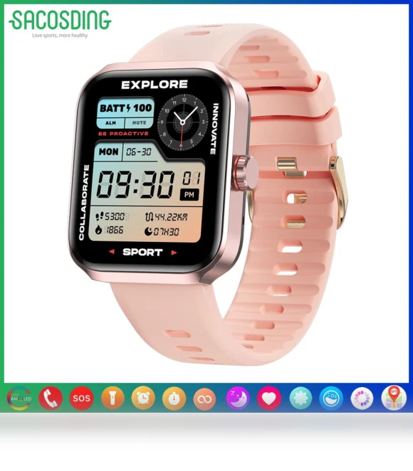 GPS Track Smart Watch — Smartwatches, SACOSDING