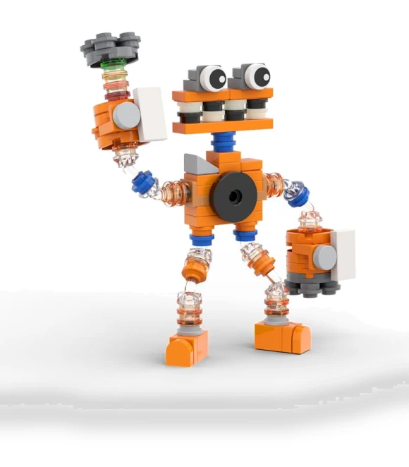 My Singing Chorus Wubbox Robot Building Blocks Set — Construction Kits, BuildMoc