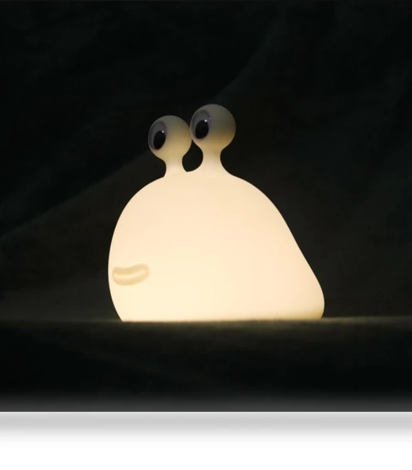 Night Light in the Shape of a Slug with Touch Sensor — Night Lights, Binchi Lighting Appliances