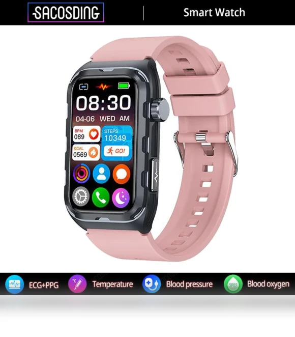 Smart Fitness Tracker Watch — Smartwatches, SACOSDING