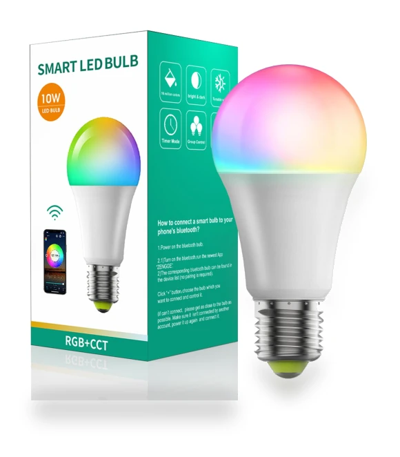 Smart LED Bulb Bluetooth RGB — LED, Refreshing Home