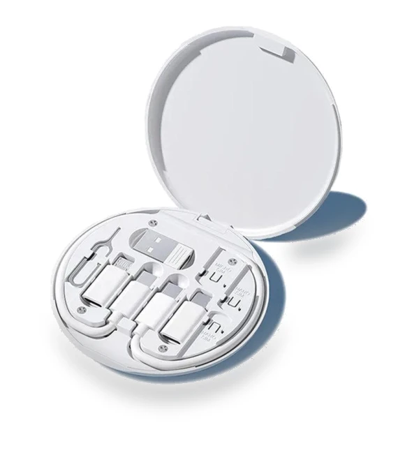 5-in-1 Type-C to USB C to Micro USB to Lightning Adapter — Chargers, VITA Dogdog Smartwear