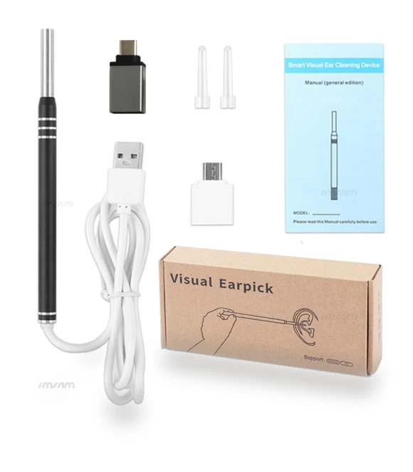 Ear Cleaning Endoscope — Syringes, Auto Launcher