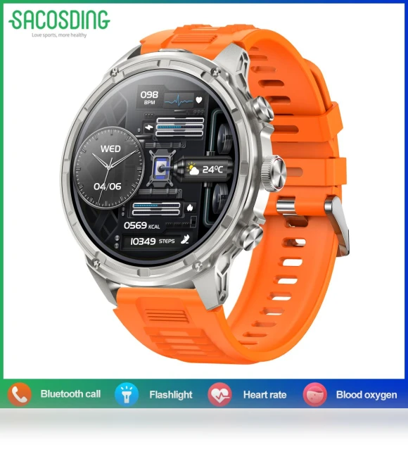 Military Grade GPS Tracker Smart Watch — Smartwatches, SACOSDING
