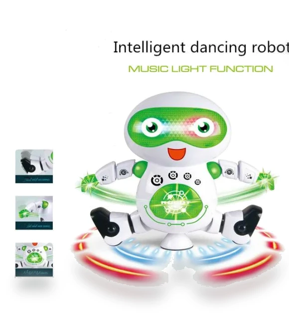 Rotating Dancing Robot Toys with Music — Interactive Learning Devices, JOHO - CarGear