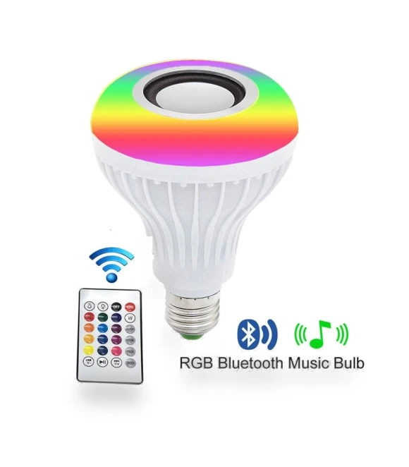 Smart Bluetooth RGB LED Lamp with Remote Control — LED, popmall
