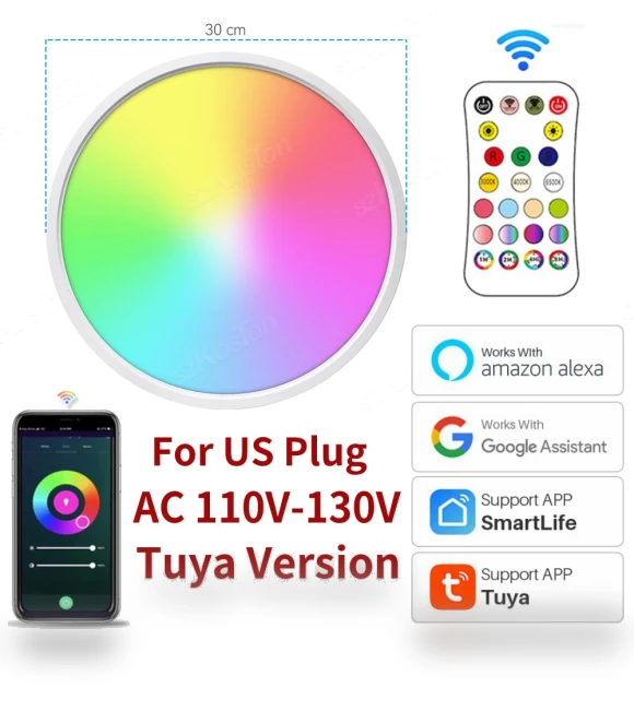 Smart Ceiling Lamp — Overhead Lighting, Super Dream Home