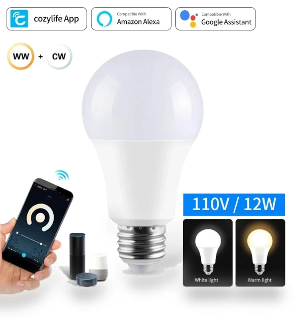 Smart LED Light Bulb — LED, Build My Home