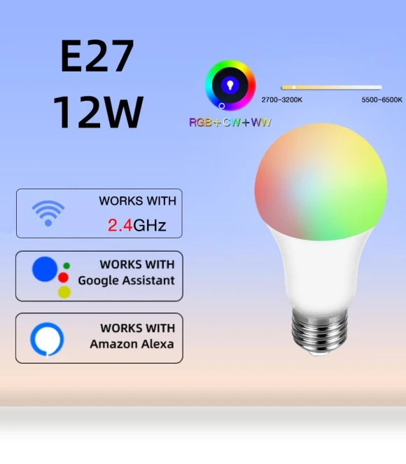 Smart WiFi Light Bulb — Smart Home Modules, Build My Home