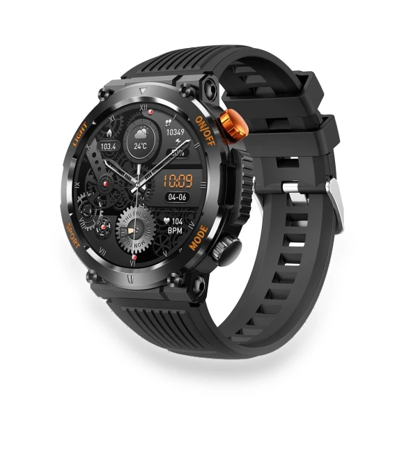 SmartWatch with HD LED Flashlight and Compass — Smartwatches, QTLLBT