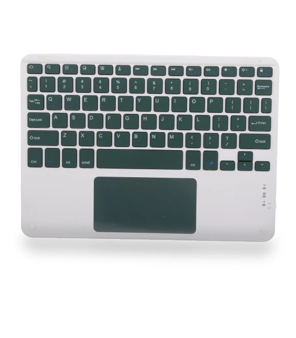 Ultra-Thin Silent Portable Wireless Keyboard with Touchpad — Keyboards, Zeblaze