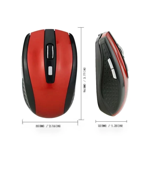 Wireless Silent Mouse with Adjustable DPI — Computer Mice, Wrigleys