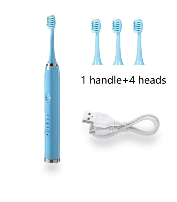 Electric Toothbrush with Timer — Chargers, Light makeup