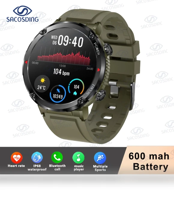 Military Outdoor Sports Smartwatch — Smartwatches, Tiktop2