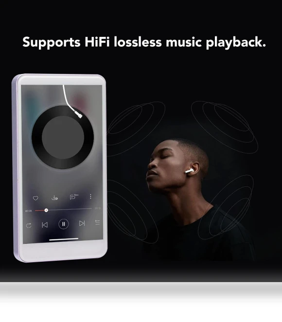 MP4 Player with Bluetooth 5.0 and WiFi — Portable Media Players, Honor Electronics