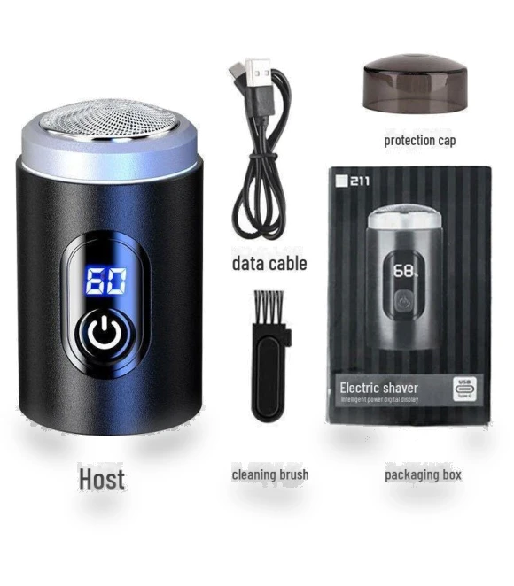 Rechargeable Multifunctional Waterproof Electric Beard Trimmer — Nose & Ear Trimmers, Smarter than future
