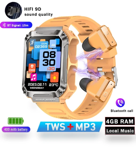 Smart Watch 3 in 1 — Wearable Accessories, Tiktop2