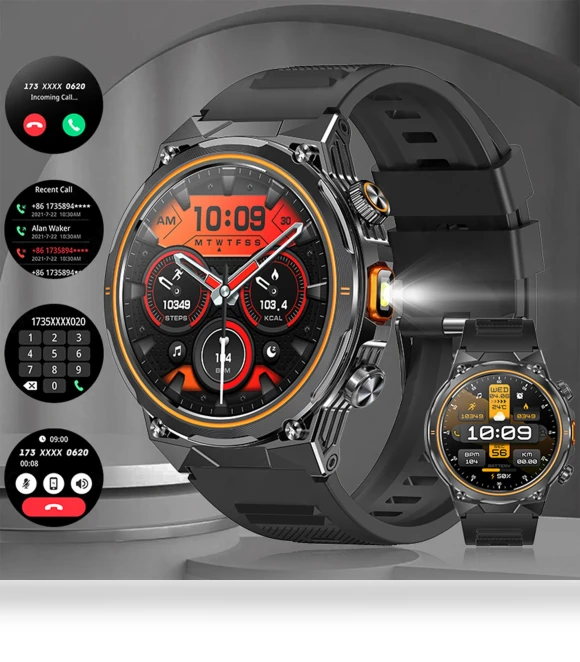 Smart Watch for Men with Health Tracking — Smartwatches, LIGE