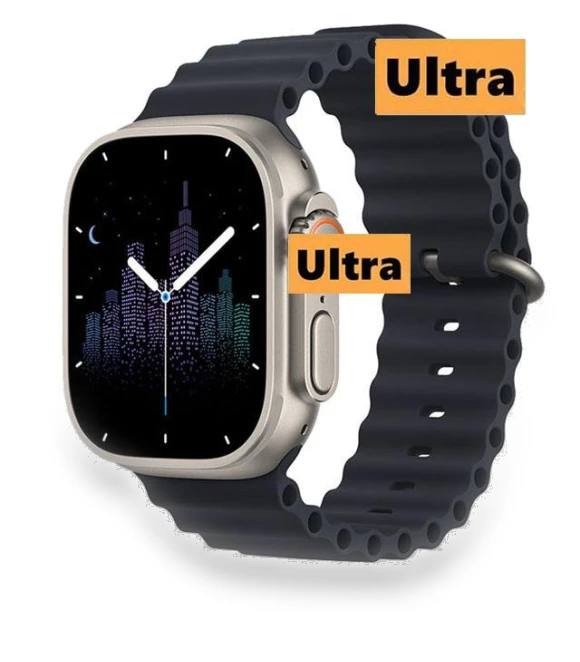 Smart Watch Ultra NFC GPS Track — Wearable Accessories, Tiktop2