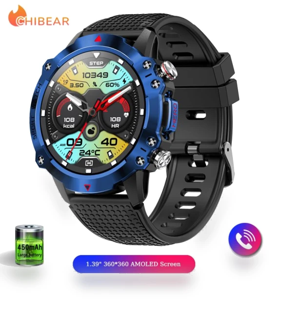 Smart Watch with Custom Dial — Smartwatches, Tiktop2