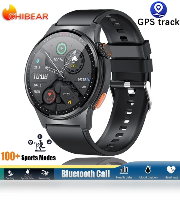 Smart Watch with ECG+PPG — Smartwatches, Tiktop2