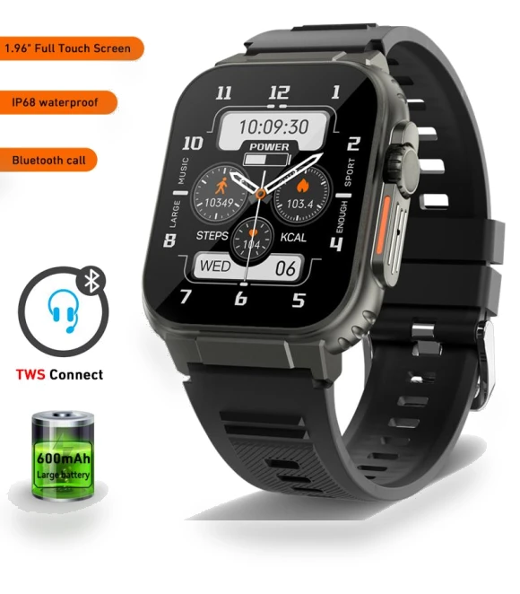 Smart Watch with TWS Earbuds — Wearable Accessories, Tiktop2