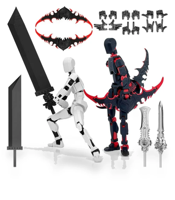 Titan 3D Printed Mobile Robot Doll — Dolls & Figures, Challenge