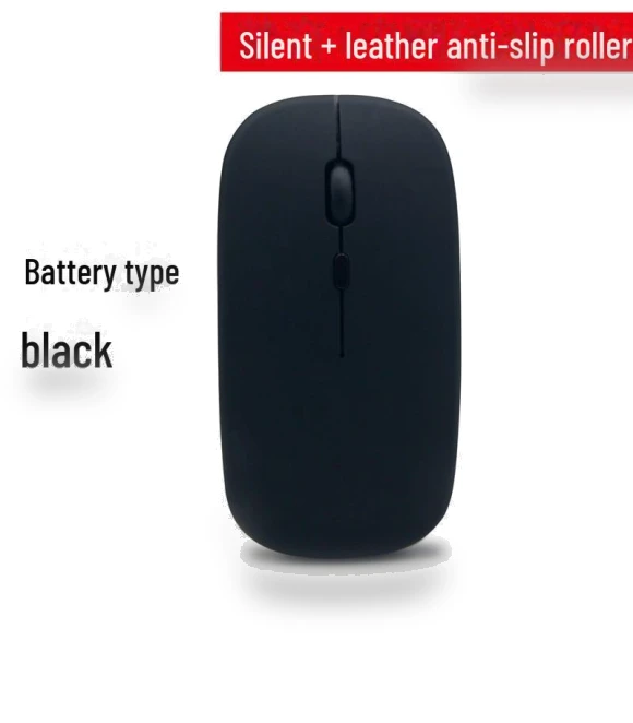 Ultra-thin Silent Dual-mode Optical Bluetooth Mouse with Power Display — Mouse Pads, Computer boost