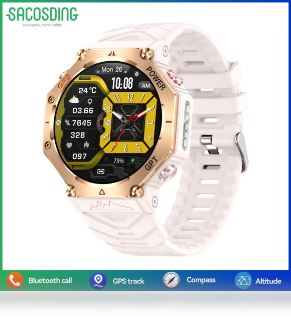 AI Assistant Smartwatch with GPS — Smartwatches, SACOSDING