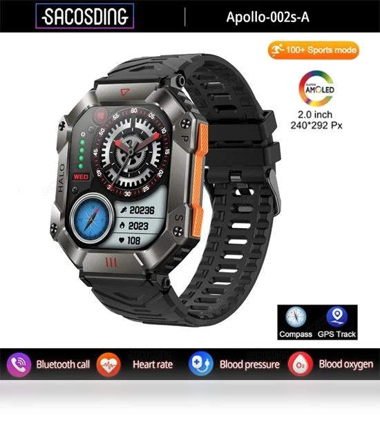 Apollo Smartwatch — Smartwatches, SACOSDING