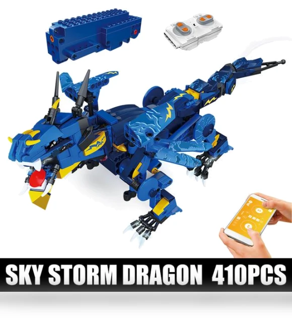 Creative Robot Dragon — Construction Kits, MOLD KING