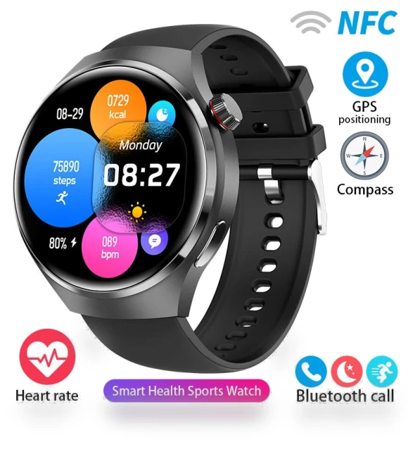 GT4 Pro Smartwatch — Smartwatches, Wula Mall
