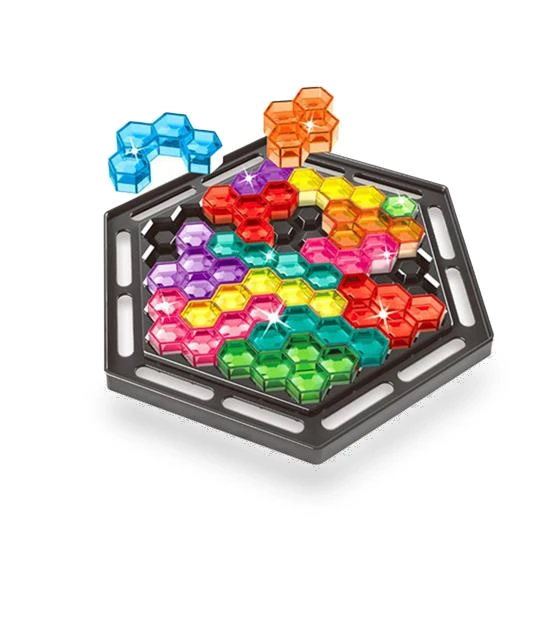 Hexagon Stacking Game Set — Stacking Games, Crater