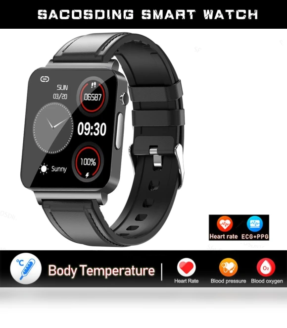Hygieia-002s Pro-C Smart Watch — Smartwatches, SACOSDING