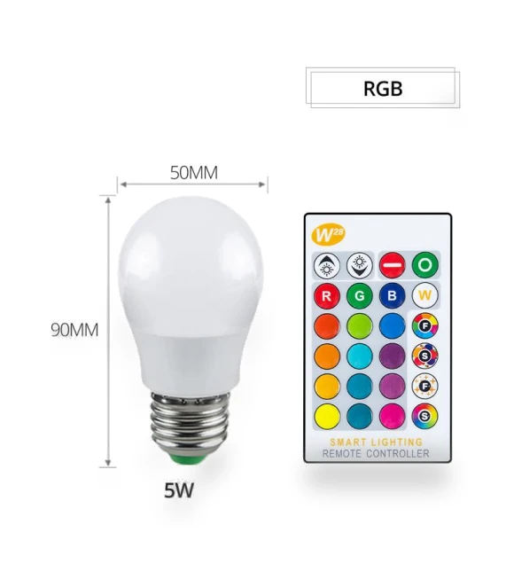 RGB LED Bulb — LED, Refreshing Home