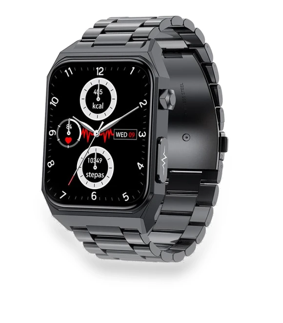 Smart Watch with ECG+PPG, Body Temperature, Blood Oxygen, Pulse Monitoring — Smartwatches, SCIONE