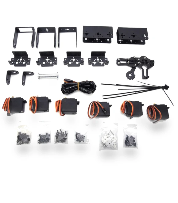 6DOF Robot Mechanical Arm Clamp Claw Kit — Robotics Components, Cozy Cottage-Relax