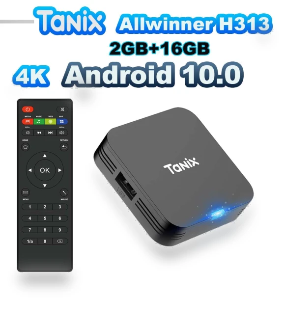 Android 10.0 Smart TV Box — Streaming Devices, Tanix