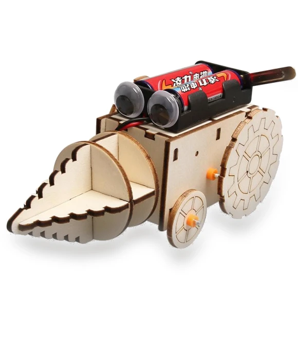 DIY Hand Assembled Drilling Robot Car — Construction Kits, HobbyWorld
