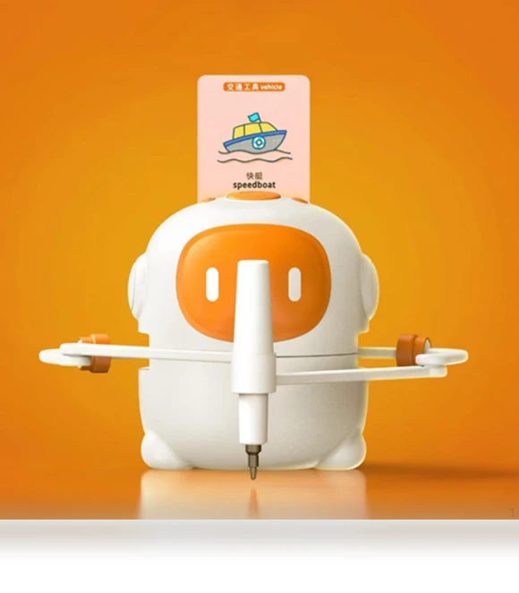 Drawing Robot with 252 Learning and Entertainment Cards — Interactive Learning Devices, Topmartbuy