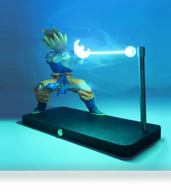 Goku Anime Figure Night Light — Amiibo, GoGirls