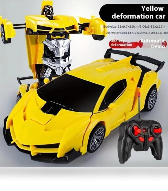 Mini 2-in-1 Toy Cars RC Car Robot Transformer — Toy Vehicles, Vinde Home