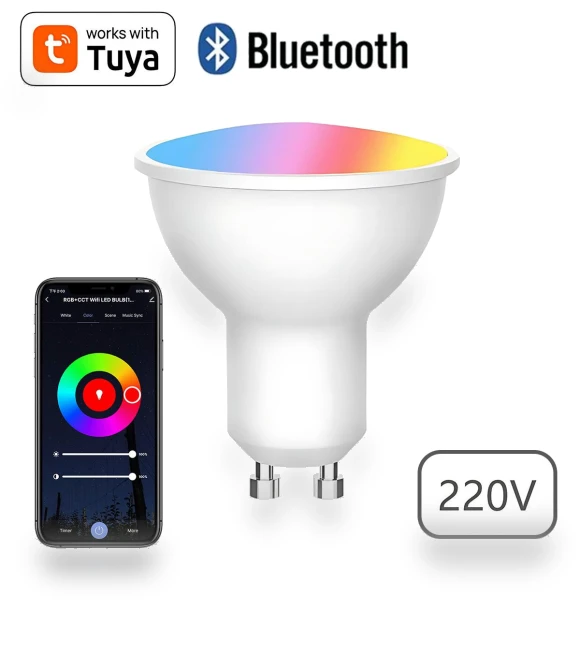 RGB Adjustable Smart LED Spotlight — Spotlights, COMKIDS MALL