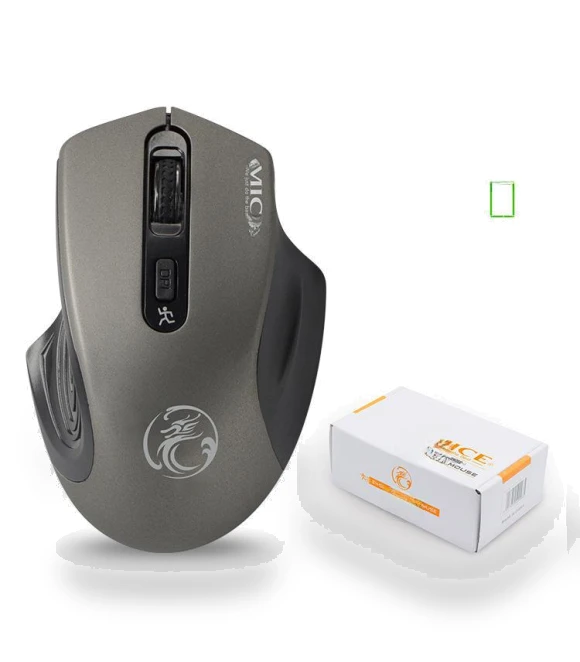Silent Wireless Gaming Mouse — Mouse Pads, Computer boost
