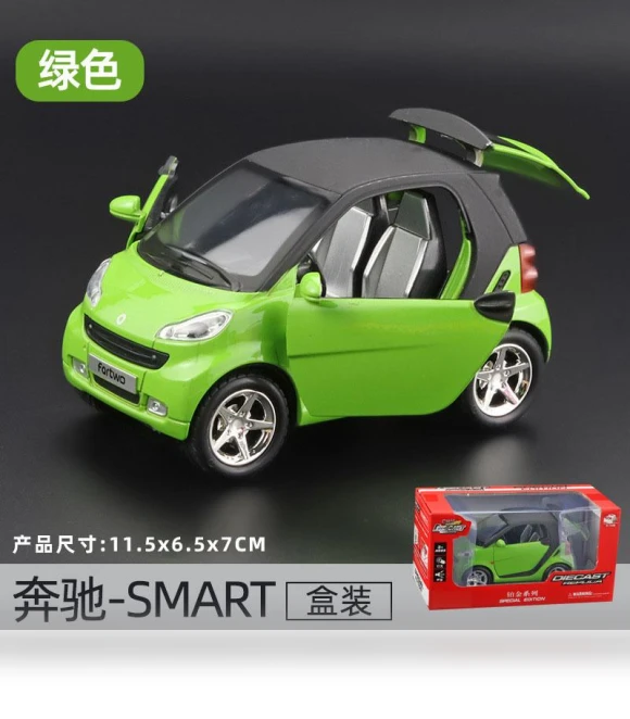 Smart Alloy Model Car with Sound and Light — Miniature Vehicles, Alloy Cars