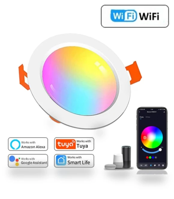 Smart LED Ceiling Light — LED, Modern Home Furnishing
