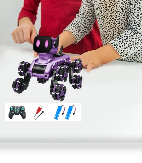 Smart RC Robot Toy Dog — Interactive Figures & Robots, Love DIY