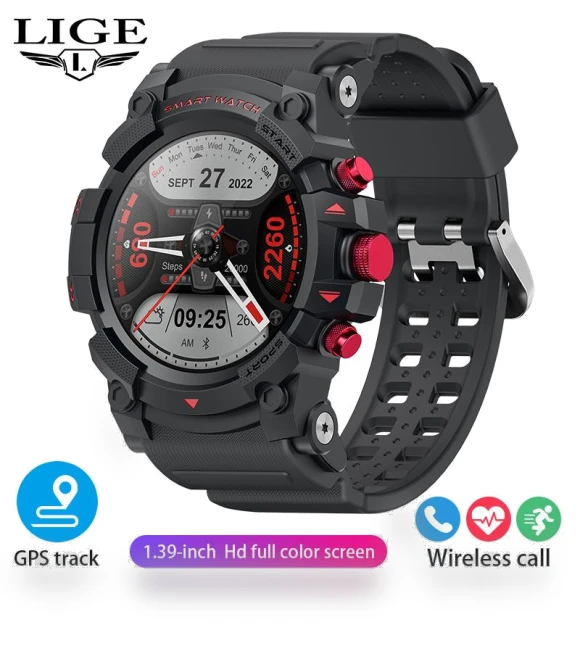 Smart Watch with GPS Positioning for Outdoor Sports — Smartwatches, LIGE